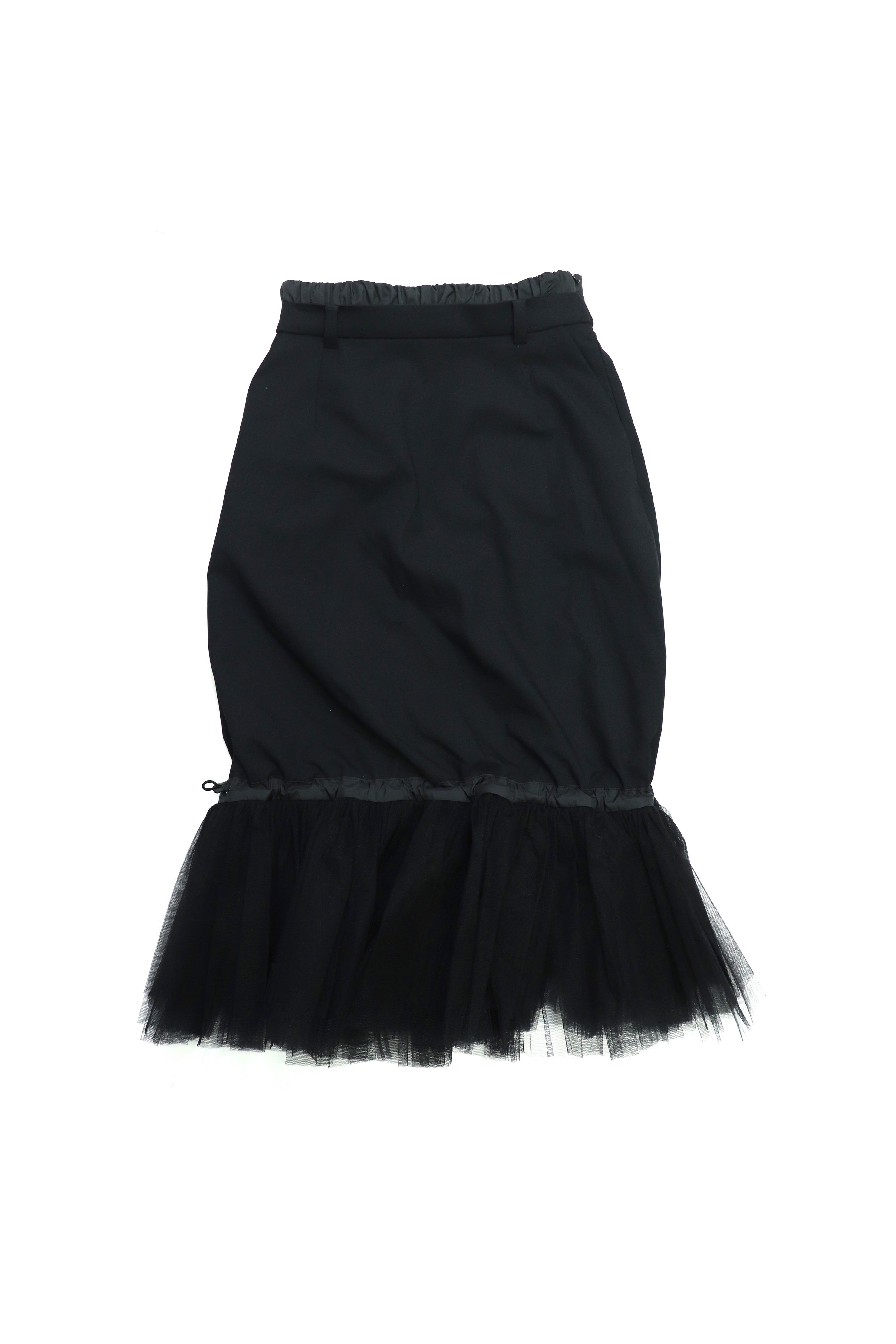 mermaid wool skirt