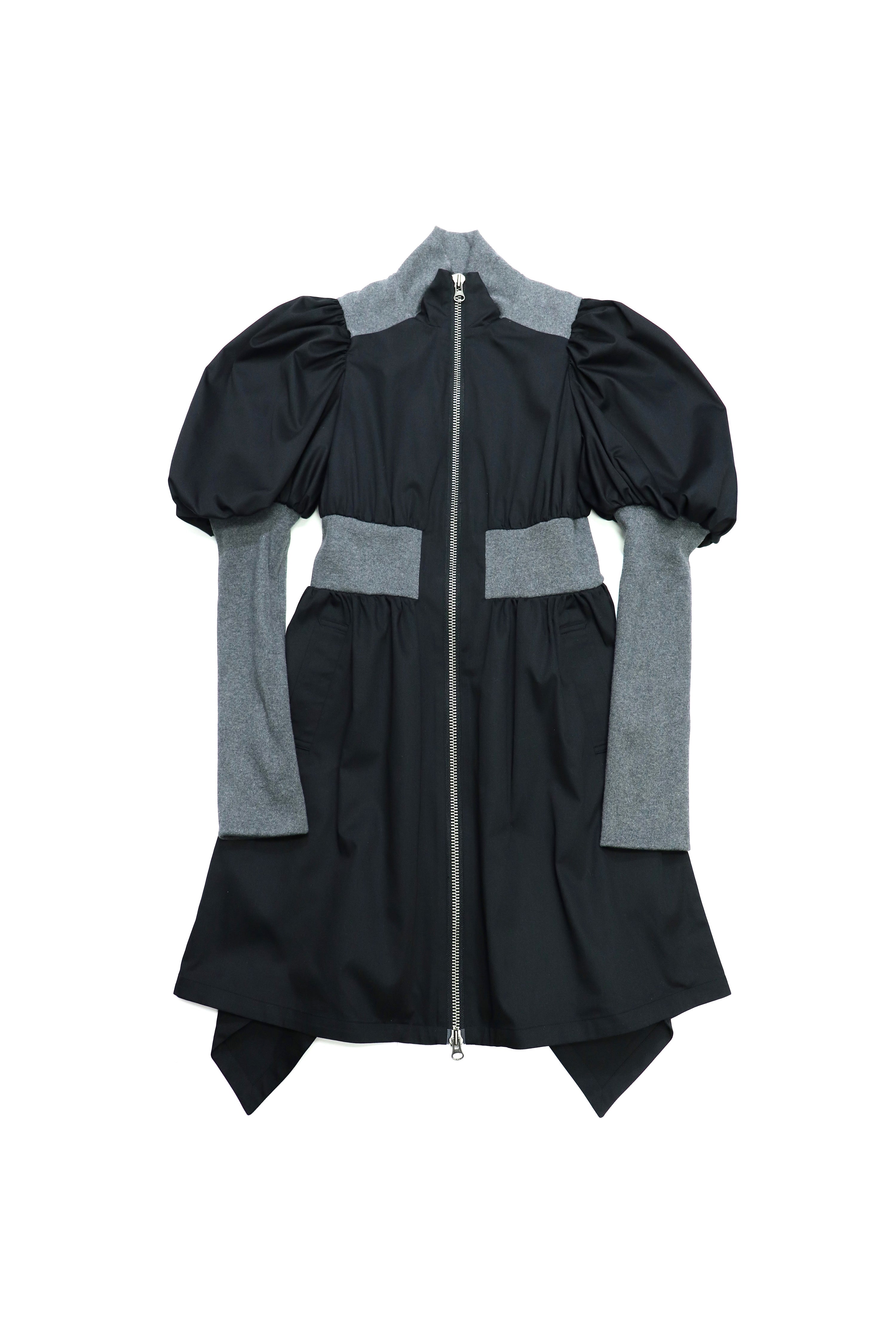 tight fit rib coat