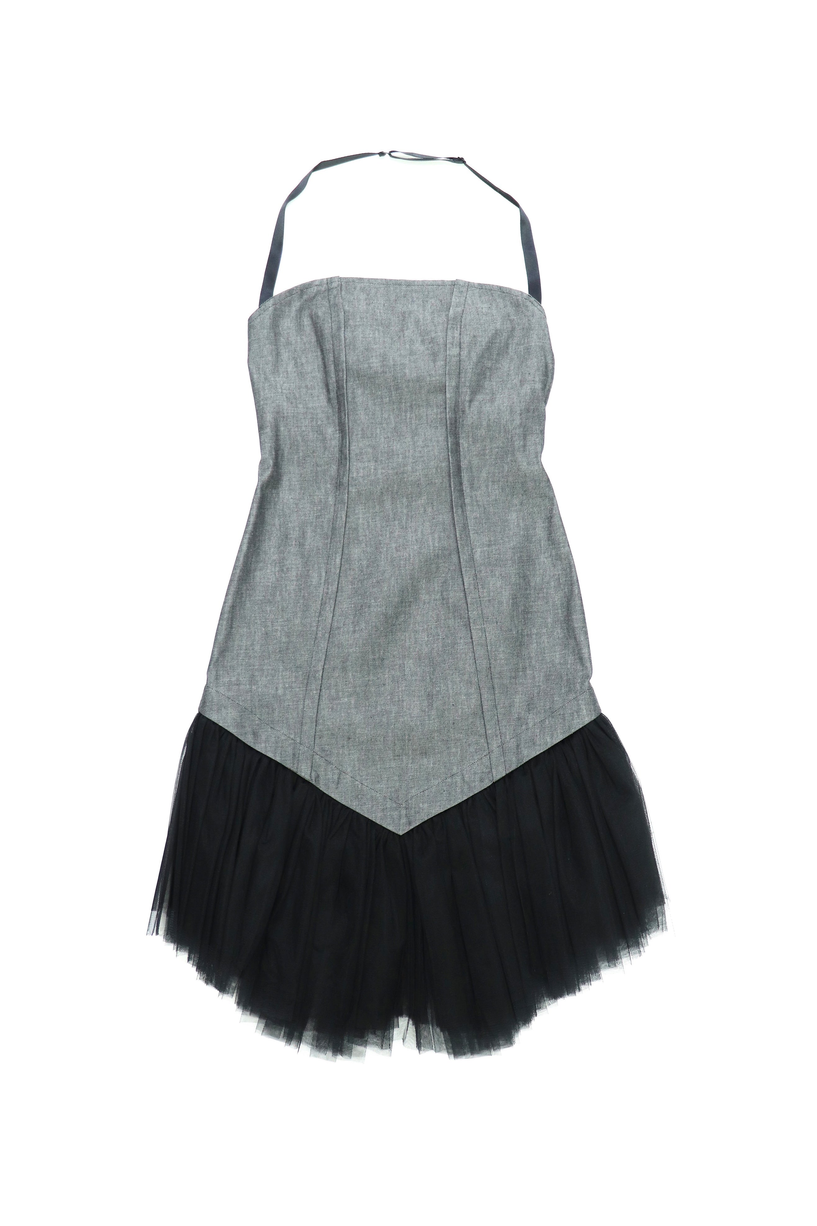 denim ballet onepiece